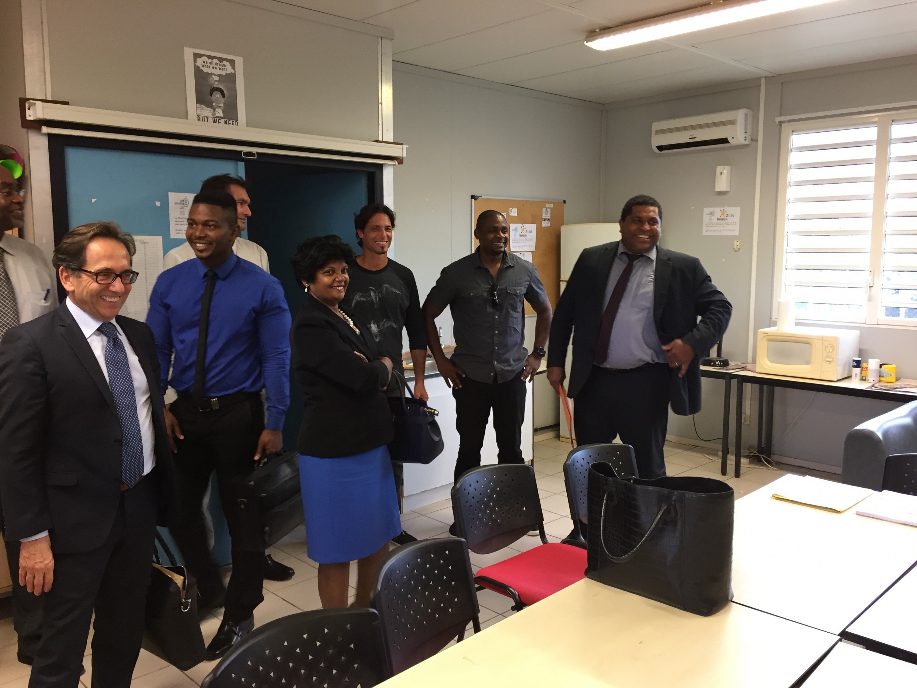 Visite de M. le Recteur au collège de Quartier d'Orléans le 20 décembre 2016 Visite de M. le Recteur au collège de Quartier d'Orléans le 20 décembre 2016