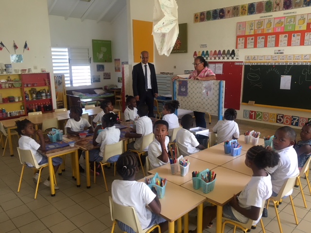 A l'école maternelle Eliane Clark