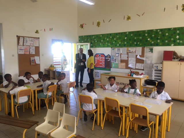 A l'école maternelle Eliane Clark