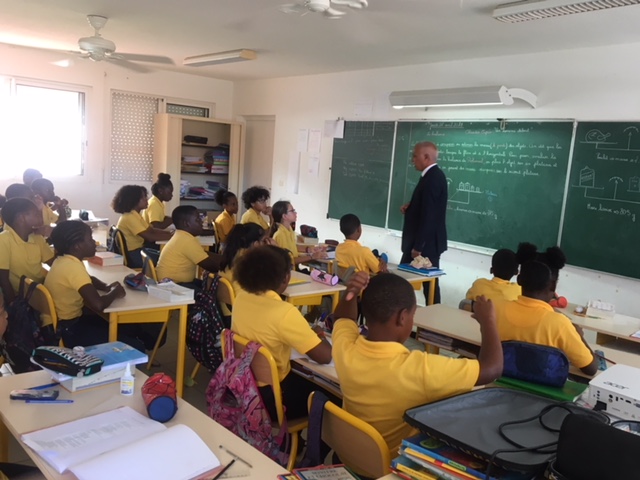 A l'école élémentaire Clair Saint-Maximin