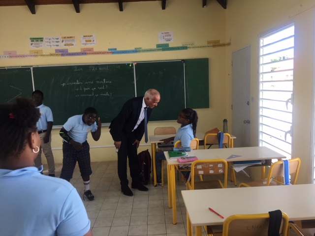 A l'école élémentaire Omer Arrondell