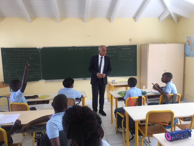  A l'école élémentaire Omer Arrondell